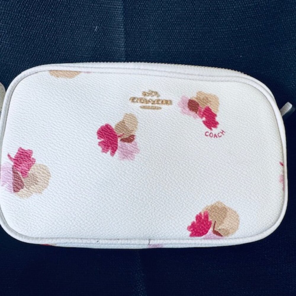 Coach Jamie Mini Camera Bag Floral Signature Canvas NWOT C8687